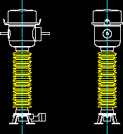 Transformador de corriente 132kv