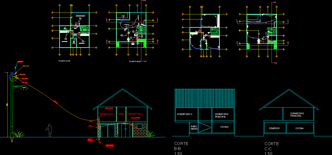 Plano de electricidad