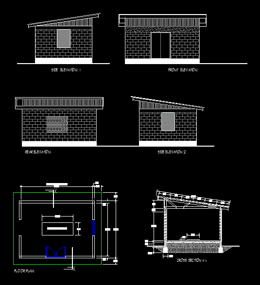 Generador shed seccion