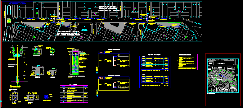 Tendido de electricidad urbano