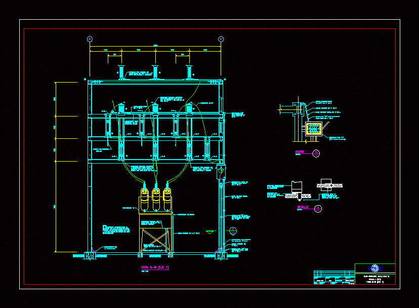 Conexionado interruptor 34.5 kv