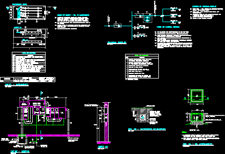 Detalhe eletrico de barramento