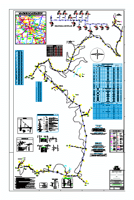 Linea de distribucion y ampliacion de red c. nuevo