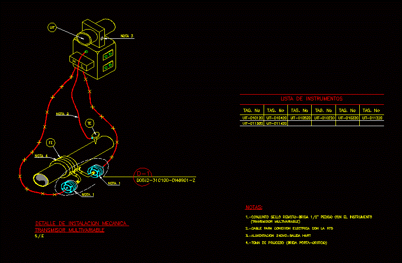 Estructuras red electrica ca - postes ca