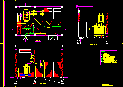 Puesto de transformador 150kva