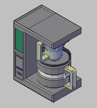 3D-Kaffeemaschine