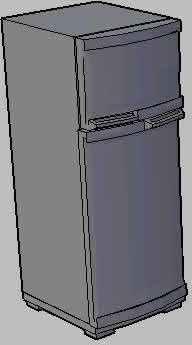 réfrigérateur 3d