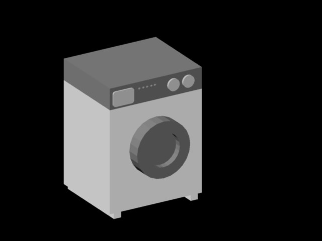 3d washing machine