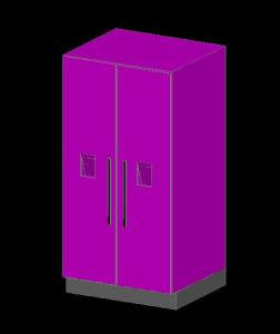 Refrigeradora 3d