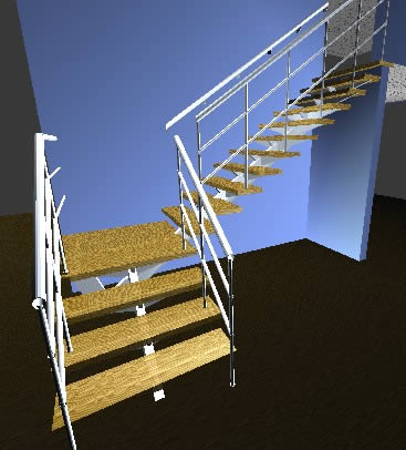 escaliers en béton