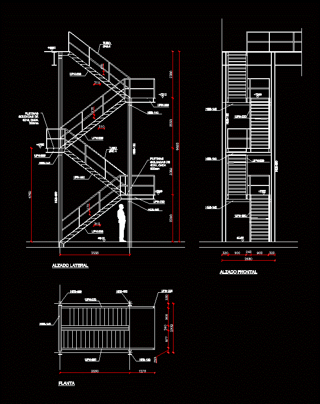 Detalle de escalera