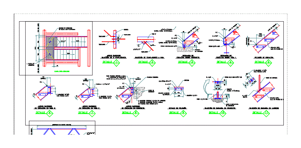 Escaleras de acero