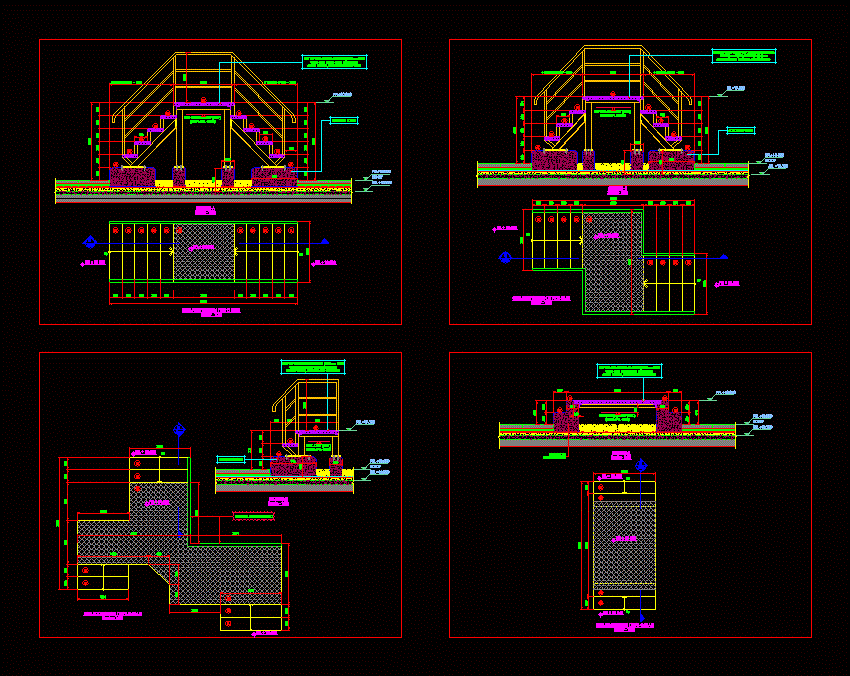 Escalera metalica