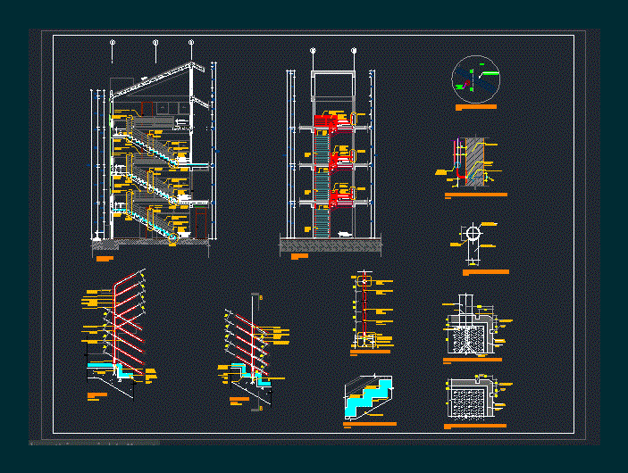 Detalles constructivos de Escaleras