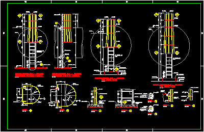 Escalera marinera para tanques