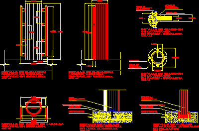 Detalles de escalera