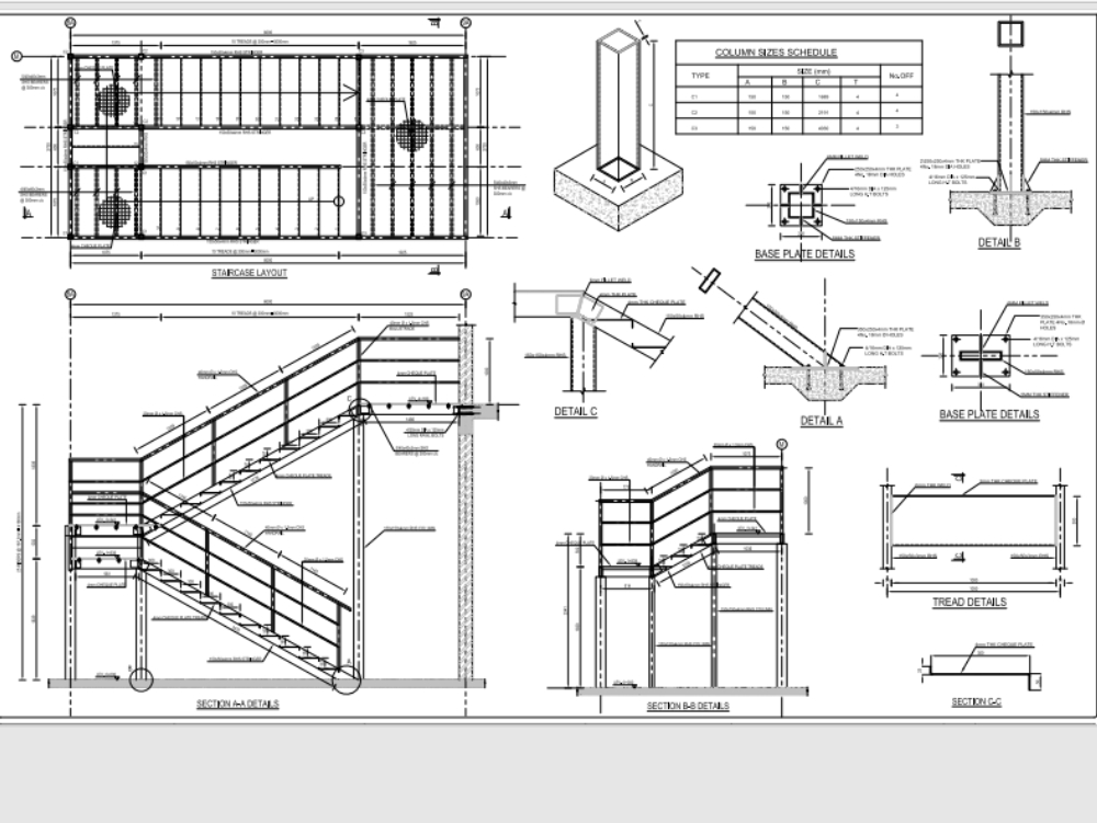 Escalera de acero para trabajos industriales PDF