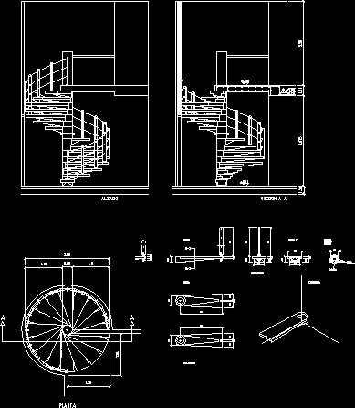 Detalle de escalera