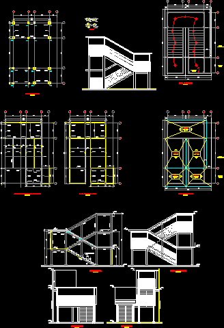 Escalera metalica