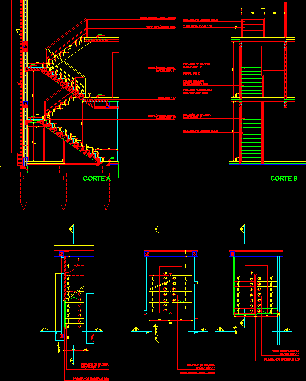 Detalle de escalera