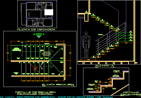 Escalera u