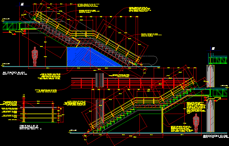 Escaleras para centro comercial