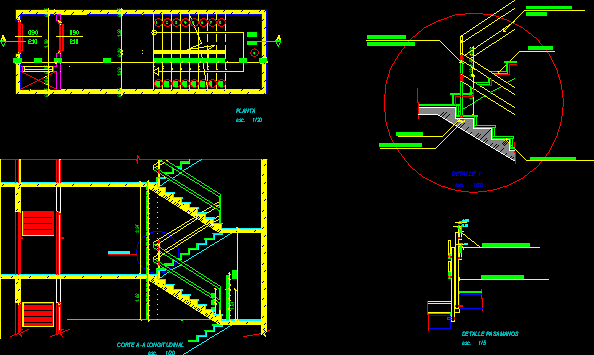 Detalle de escalera