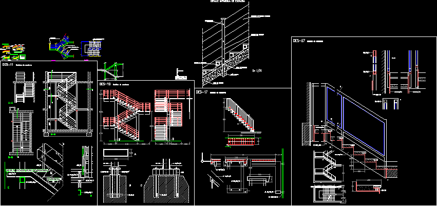 Detalle de escalera