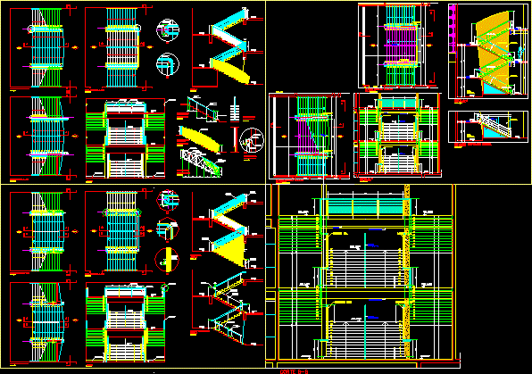 Escalera de ida y vuelta