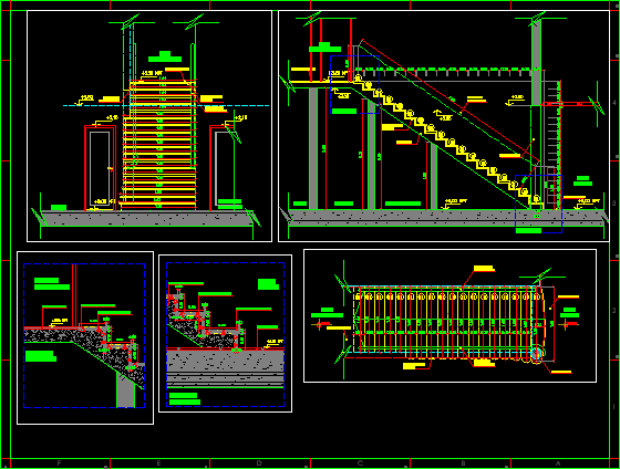 Escalera de hormigon armado