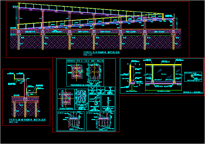 Rampa metalica - proyecto