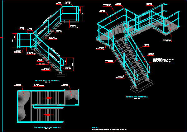 Escalera de acceso