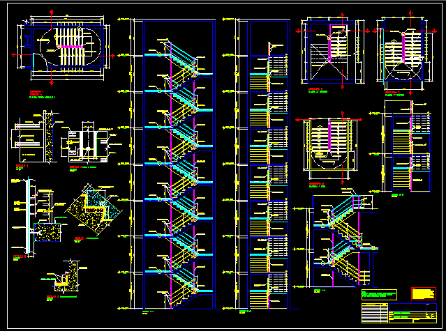 Detalles de escalera