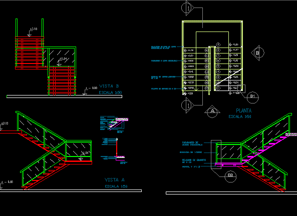 Escalera basica