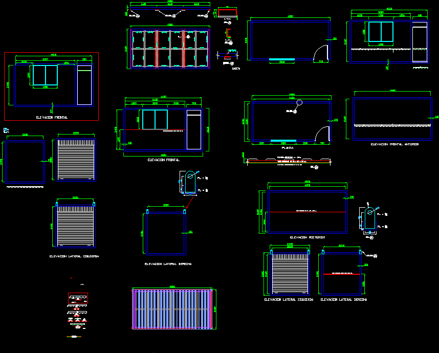 Escalera metal