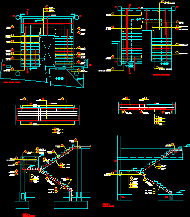 Escalera de hormigon armado