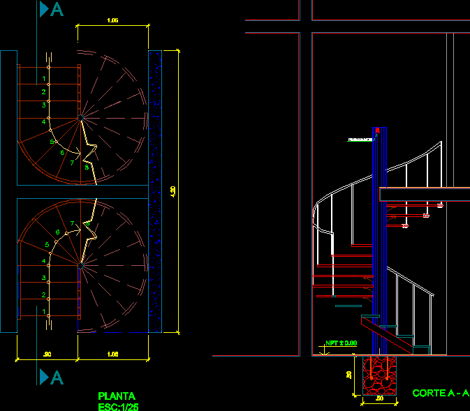 Escalera caracol