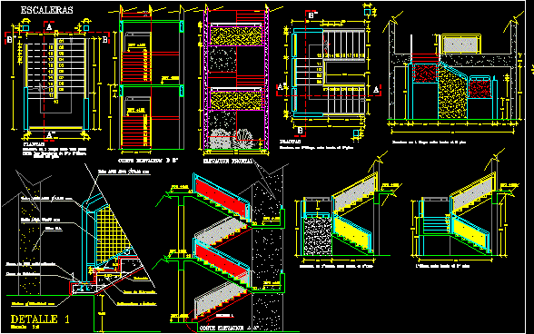 Detalle escalera