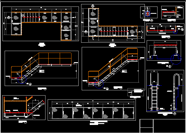 Escalera - detalles