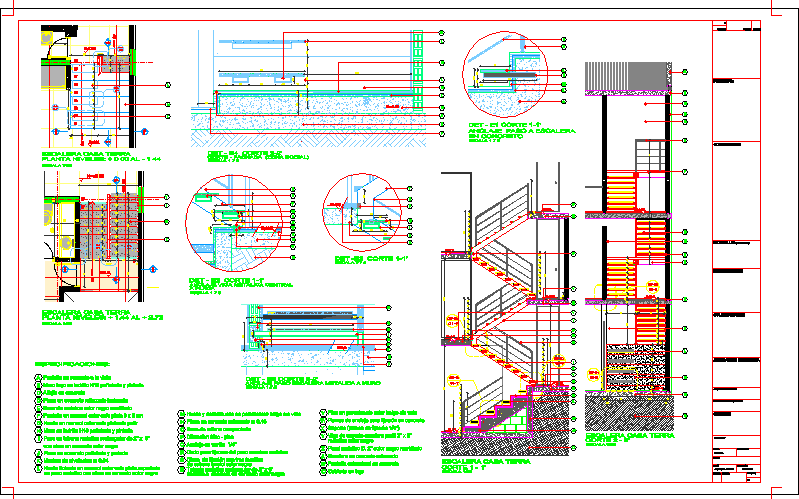 Detalle de escalera