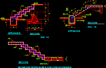 Detalle escaleras