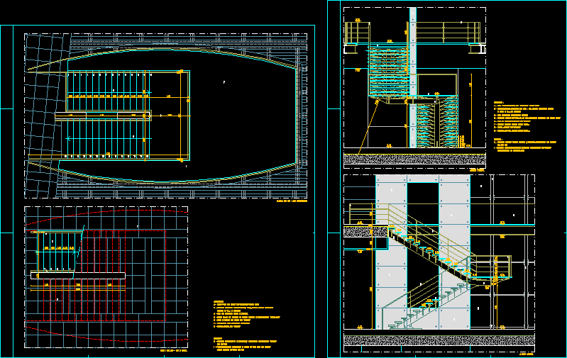 Escalera metalica