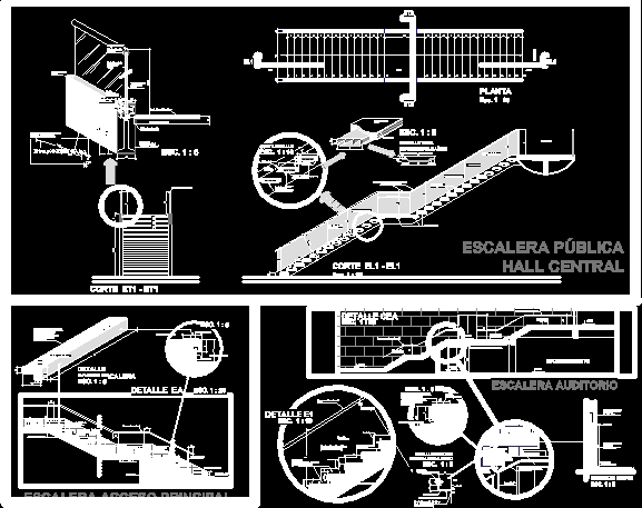 Escalera publica