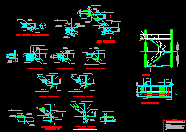 Escalera metalica