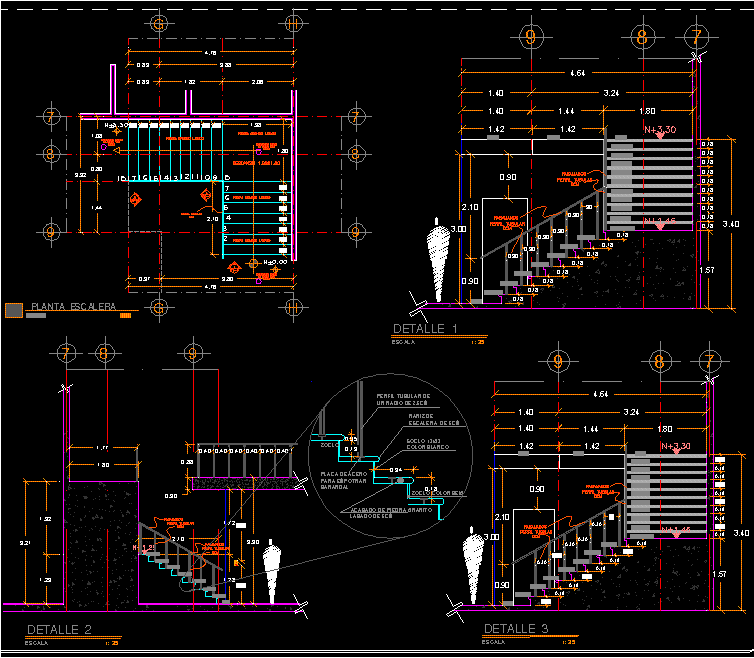 Detalle de escalera