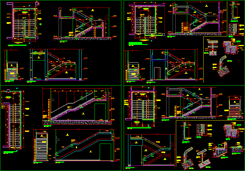 Detalles de escalera