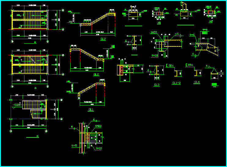 Escalera de acero