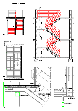 Detalle escaleras