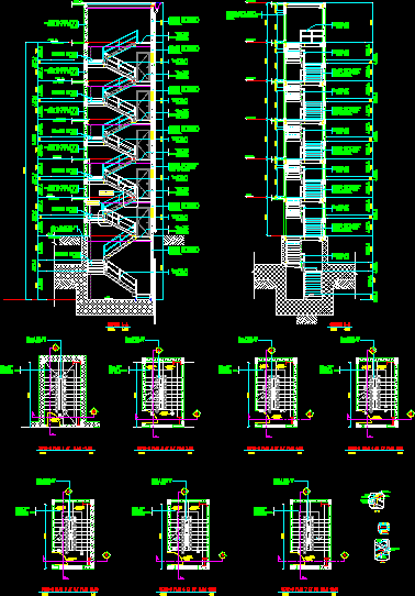 Escalera de acero