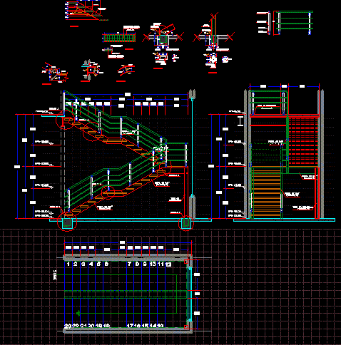 Escalera de acero